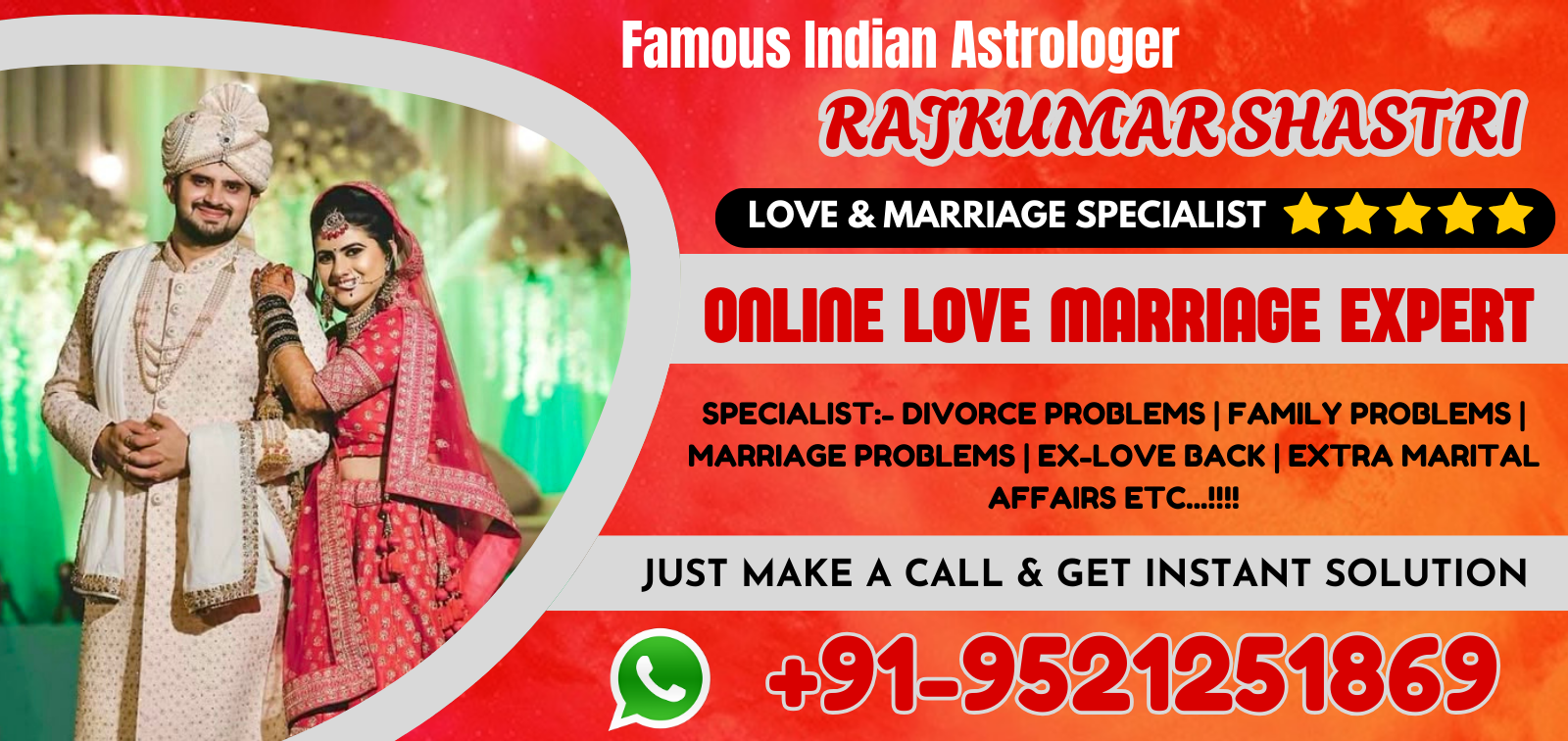 Online Love Marriage Expert || Asrtologer